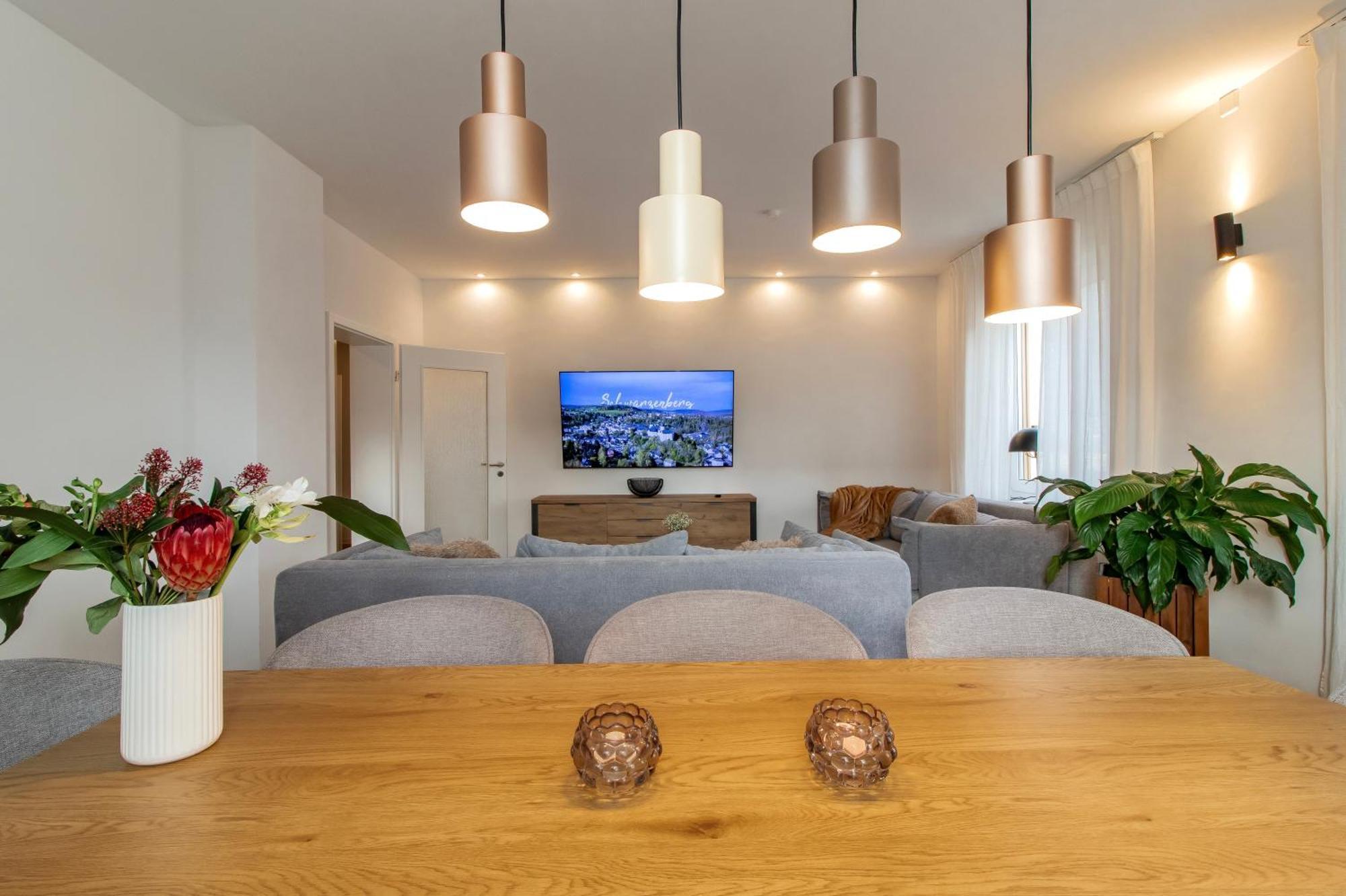 Stilvolles City-Apartment I Netflix I Wlan L Stellplatz I Zentral Шварценберг Екстер'єр фото